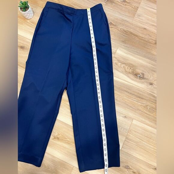 ALFRED DUNNER Women’s In The Navy Classic Fit Pants Size 10P - Picture 5 of 6